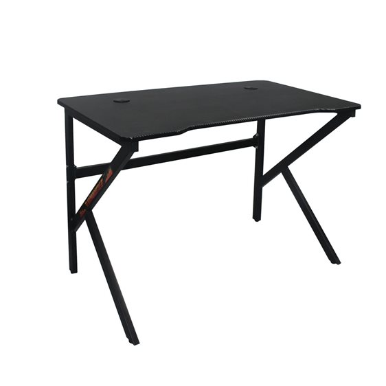 Gaming Γραφείο 100x60cm Μέταλλο Βαφή Μαύρο ΕΟ415