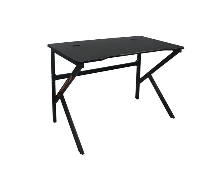 Gaming Γραφείο 100x60cm Μέταλλο Βαφή Μαύρο ΕΟ415