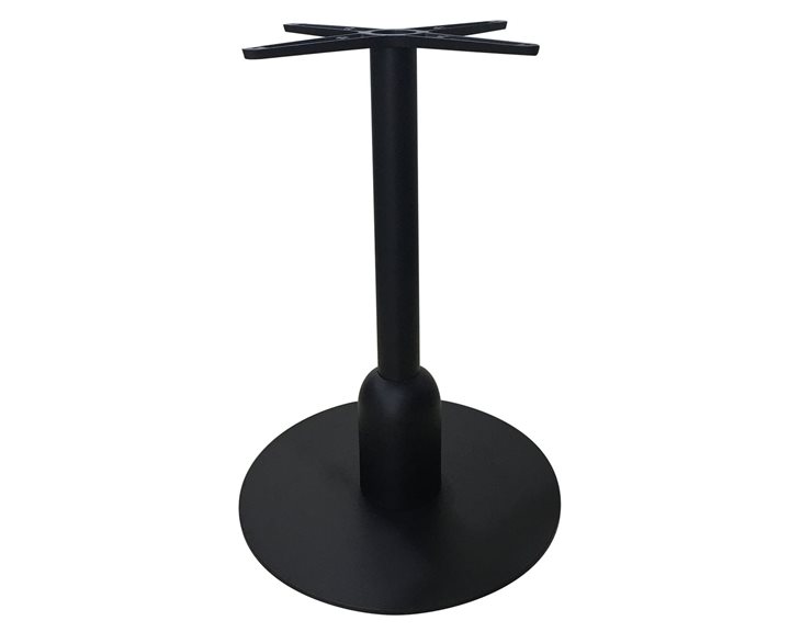 BORG Βάση Τραπεζιού Μέταλλο Βαφή Μαύρο (18,10kg) Ε0621