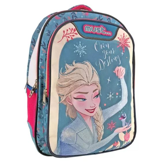 Τσάντα Πλάτης Must 32x18x43cm 3 Θήκες Disney Frozen 2 Own Your Destiny