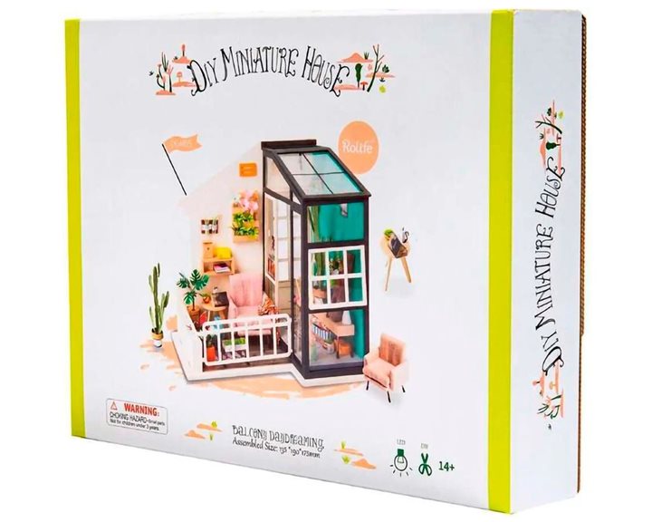 Robotime Κατασκευή House Balcony Daydreaming Model Craft Kit Sunroom