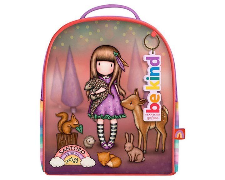 Τσαντάκι Βόλτας Santoro Gorjuss Be Kind To All Creatures 1040GJ13