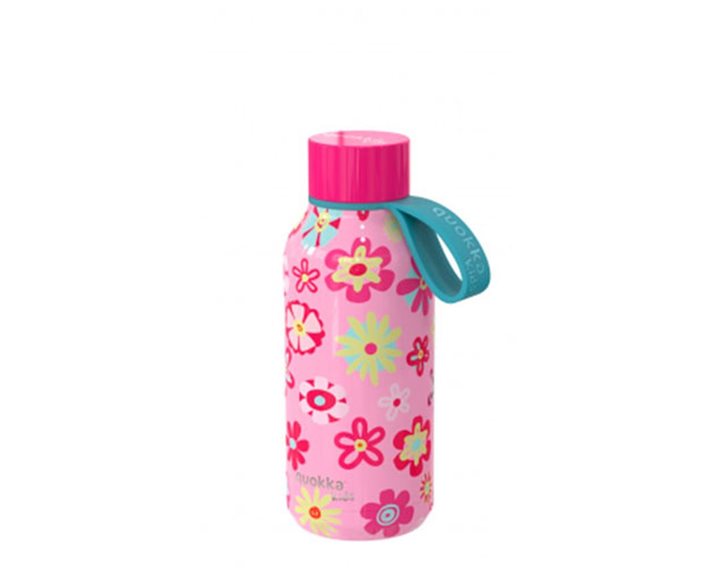 Παγούρι Θερμός Ανοξείδωτος με Λουράκι  Quokka 330ml Flowers