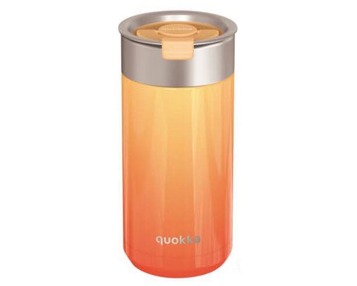 Ποτήρι Θερμός Ανοξείδωτο Quokka 400ml Apricot Orange
