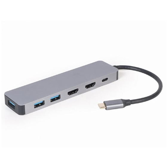 CABLEXPERT USB TYPE-C 3IN1 MULTI-PORT ADAPTER (HUB+HDMI+PD)