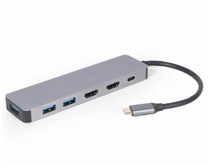CABLEXPERT USB TYPE-C 3IN1 MULTI-PORT ADAPTER (HUB+HDMI+PD)