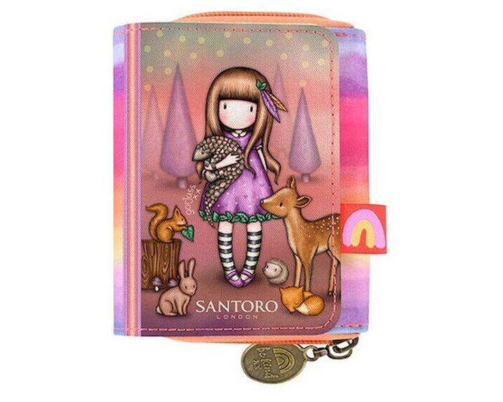 Πορτοφόλι με Φερμουάρ Santoro Gorjuss Be Kind To All Creatures 1204GJ01
