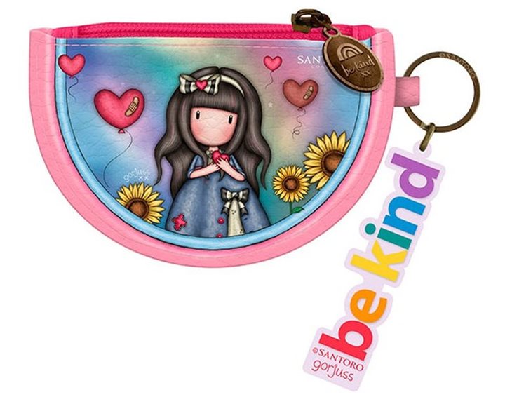 Πορτοφόλι για Κλειδιά με Φερμουάρ Santoro Gorjuss Be Kind To Yourself 1207GJ04