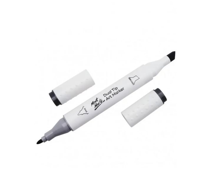 Μαρκαδόρος Διπλής Μύτης Mont Marte Art Marker GY3 Dark Grey ( CG8 Cool Grey) MGRD0059