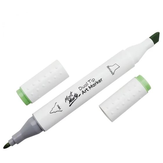 Μαρκαδόρος Διπλής Μύτης Mont Marte Art Marker G11 Pistachio (175 Lime Green)  MGRD0044