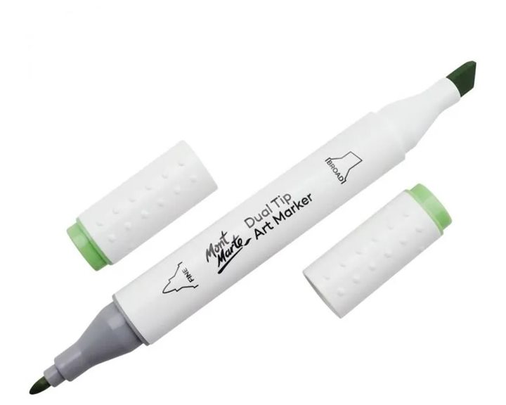 Μαρκαδόρος Διπλής Μύτης Mont Marte Art Marker G11 Pistachio (175 Lime Green)  MGRD0044