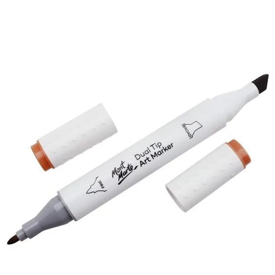 Μαρκαδόρος Διπλής Μύτης Mont Marte Art Marker E3 Faun (97 Rose Beige) MGRD0048