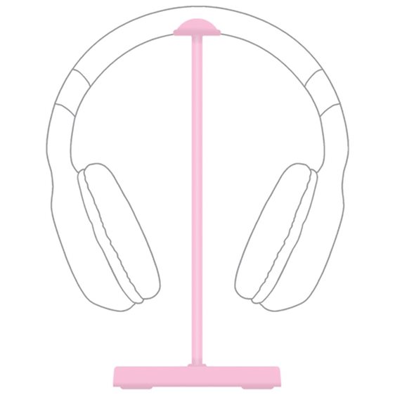 ARMAGGEDDON GAMING HEADPHONE STAND PINK