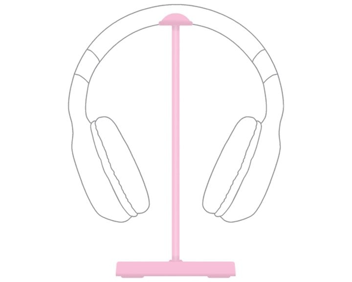 ARMAGGEDDON GAMING HEADPHONE STAND PINK