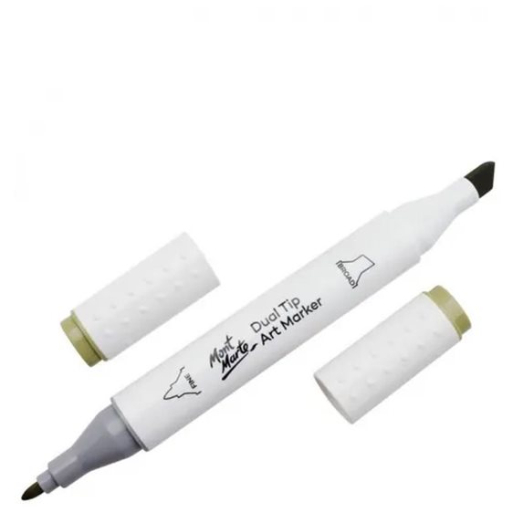 Μαρκαδόρος Διπλής Μύτης Mont Marte Art Marker G12 Chartreuse (48 Yellow Green) MGRD0045
