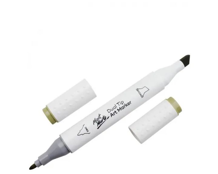 Μαρκαδόρος Διπλής Μύτης Mont Marte Art Marker G12 Chartreuse (48 Yellow Green) MGRD0045