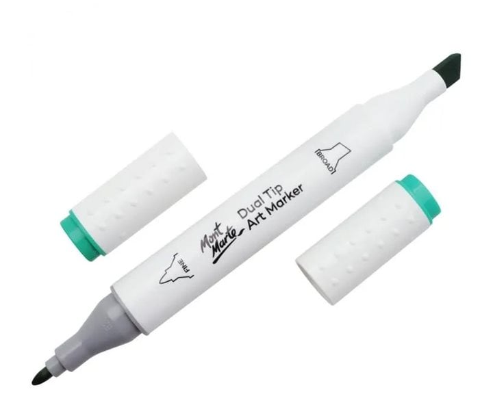 Μαρκαδόρος Διπλής Μύτης Mont Marte Art Marker G9 Emerald Green (55 Emerald Green)  MGRD0042