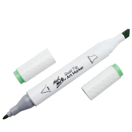Μαρκαδόρος Διπλής Μύτης Mont Marte Art Marker G8 Pear Green (59 Pale Green)  MGRD0041
