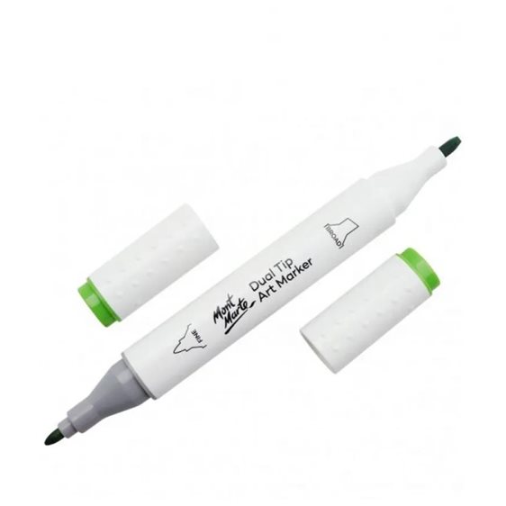 Μαρκαδόρος Διπλής Μύτης Mont Marte Art Marker G7 Kelly Green (46 Vivid Green)  MGRD0040