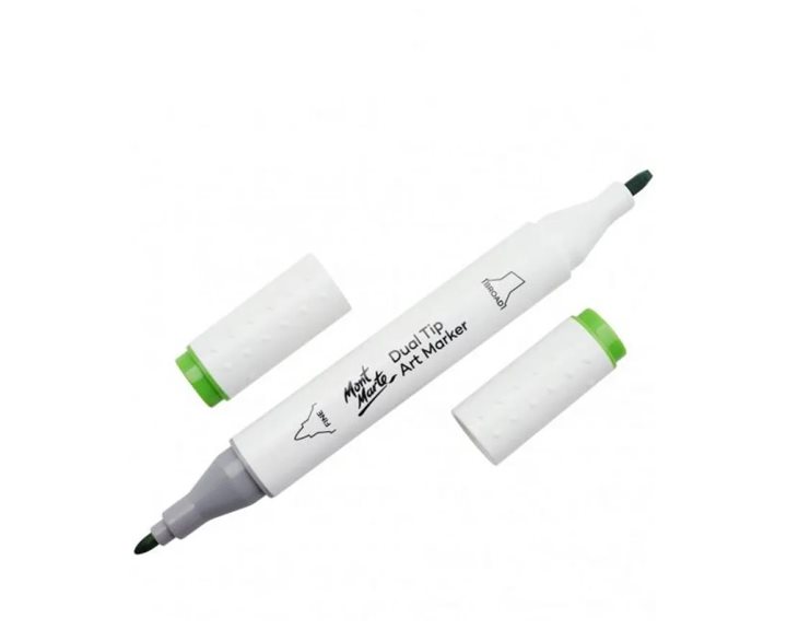 Μαρκαδόρος Διπλής Μύτης Mont Marte Art Marker G7 Kelly Green (46 Vivid Green)  MGRD0040