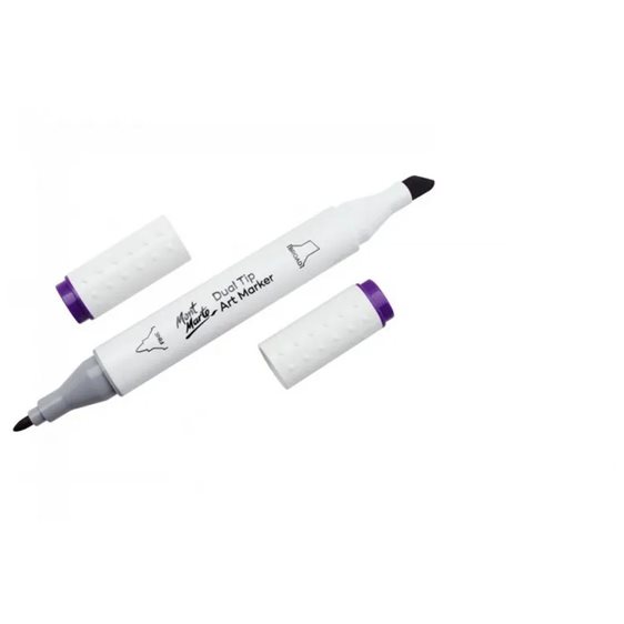 Μαρκαδόρος Διπλής Μύτης Mont Marte Art Marker V2 Purple (81 Deep Violet) MGRD0024