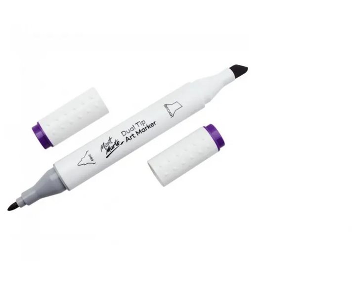 Μαρκαδόρος Διπλής Μύτης Mont Marte Art Marker V2 Purple (81 Deep Violet) MGRD0024