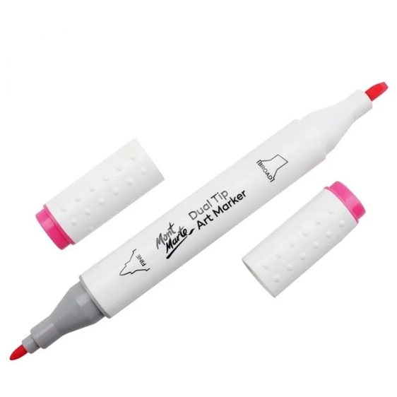 Μαρκαδόρος Διπλής Μύτης Mont Marte Art Marker P2 Flamingo (88 Purple Grey) MGRD0017