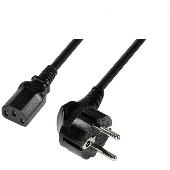 Cable Power Cord Schuko-C13 1.8m Bulk Logilink CP090