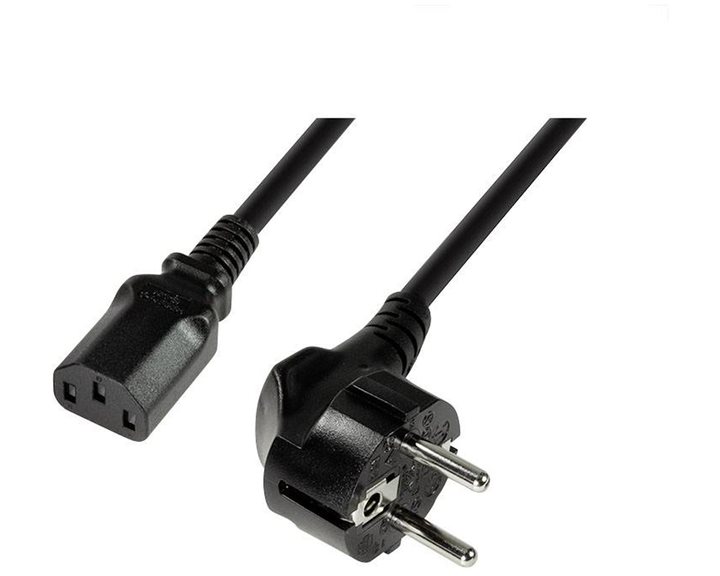 Cable Power Cord Schuko-C13 1.8m Bulk Logilink CP090