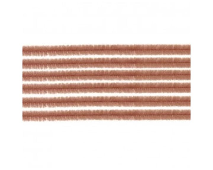 Σύρμα Πίπας Glorex 10τμχ. 50χ0.8cm Καφέ Σκούρο