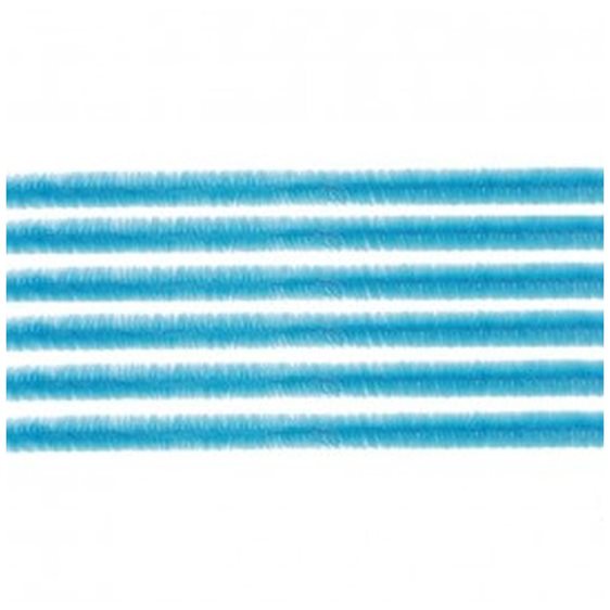Σύρμα Πίπας Glorex 10τμχ. 50χ0.8cm Μπλε Ανοιχτό