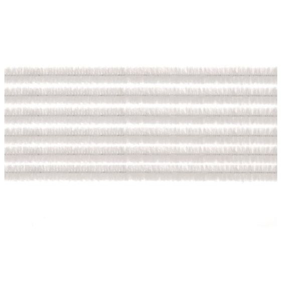 Σύρμα Πίπας Glorex 10τμχ. 50χ0.8cm Λευκό