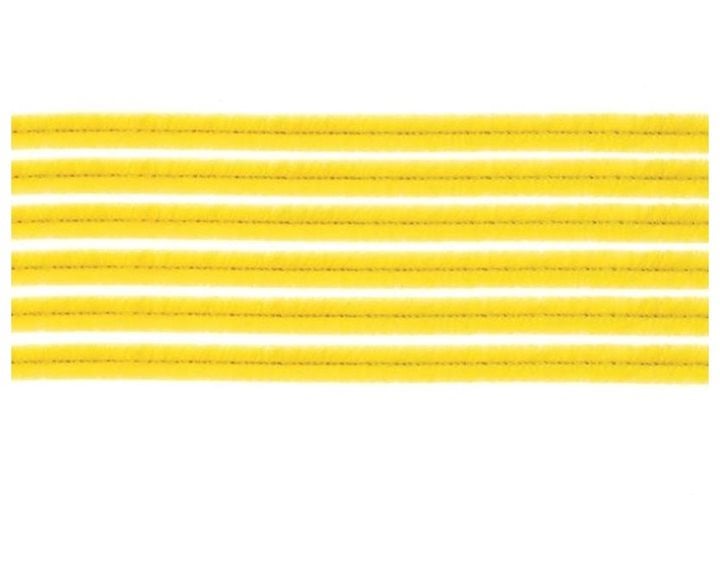 Σύρμα Πίπας Glorex 10τμχ. 50χ0.8cm Ανοιχτό Κίτρινο