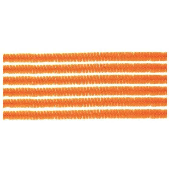 Σύρμα Πίπας Glorex 10τμχ. 50χ0.8cm Πορτοκαλί
