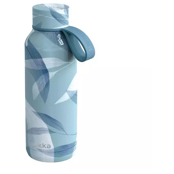 Παγούρι Θερμός Ανοξείδωτος με Λουράκι  Quokka 510ml Blue Wind