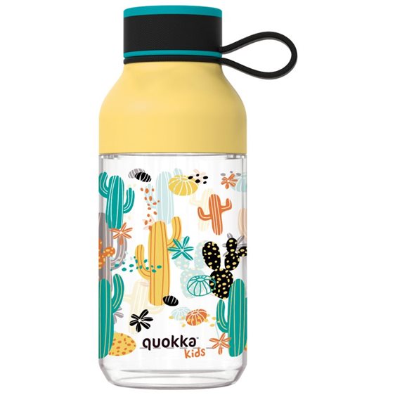 Παγουρίνο/Μπουκάλι Quokka Tritan Ice με Λουράκι 430ml Cactus