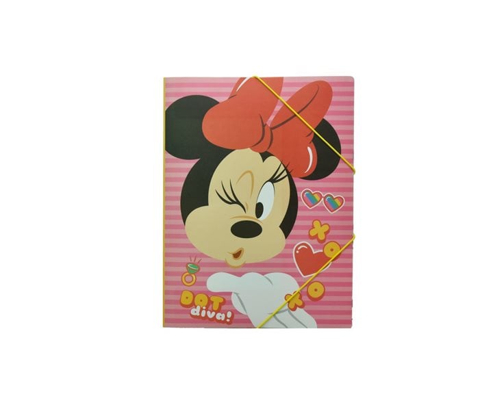 Ντοσιέ με Λάστιχο PP Α4 Minnie 340-37515