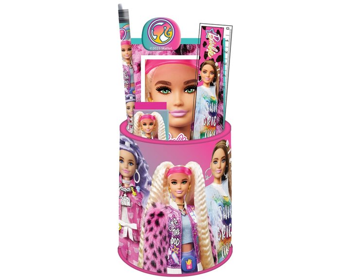 Σετ Μολυβοθήκη 7τμχ. Gim Barbie 349-76884
