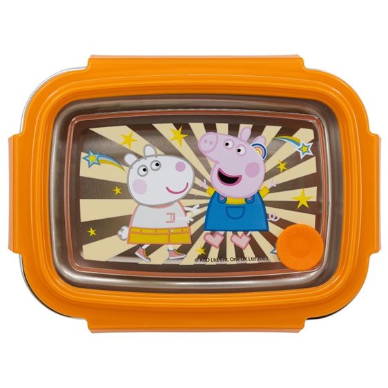 Φαγητοδοχείο Μεταλλικό Gim 670ml Peppa Pig 530-41275