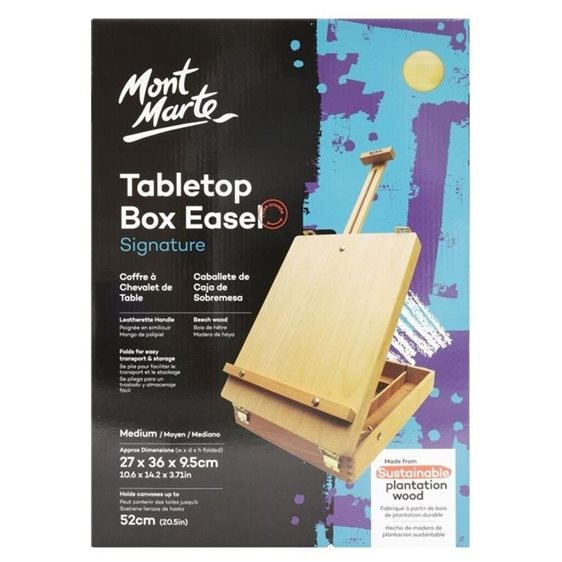 Επιτραπέζιο Καβαλέτο/ Βαλιτσάκι Mont Marte 27x36x9.5