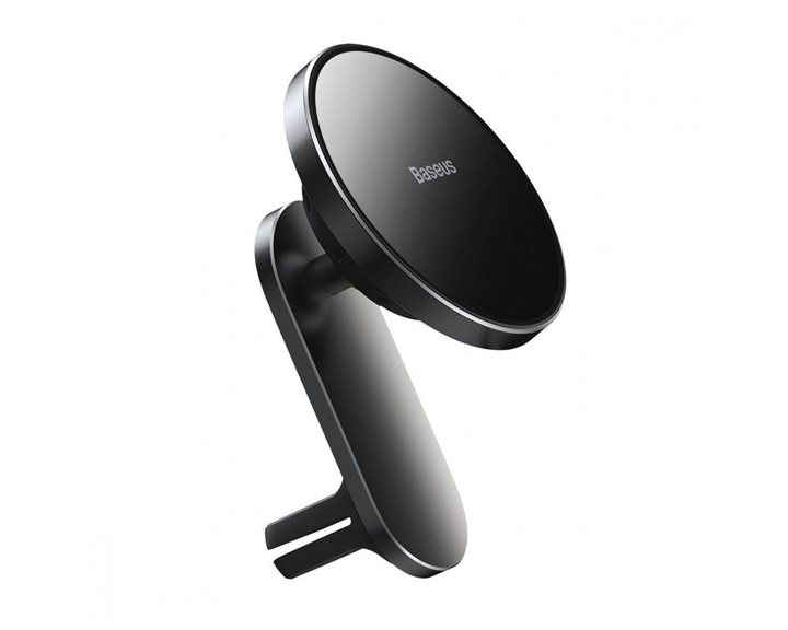 Baseus Car Mount with Magnet and Wireless Charging Big Energy Black (WXJN-01) (BASWXJN-01)