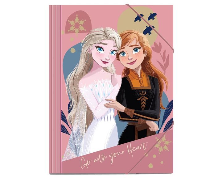 Ντοσιέ με Λάστιχο Χάρτινο 25χ35 Frozen 2