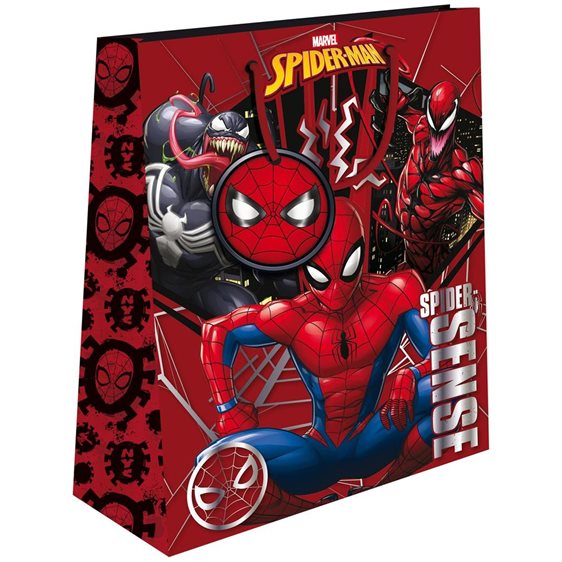 Τσάντα Δώρου Χάρτινη με Foil 33x12x45 Spiderman 508257