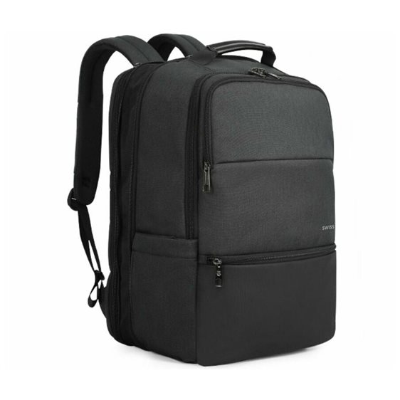 Swissten Laptop Backpack 15,6'' Black SW55010100