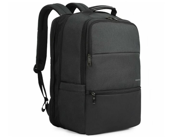 Swissten Laptop Backpack 15,6'' Black SW55010100