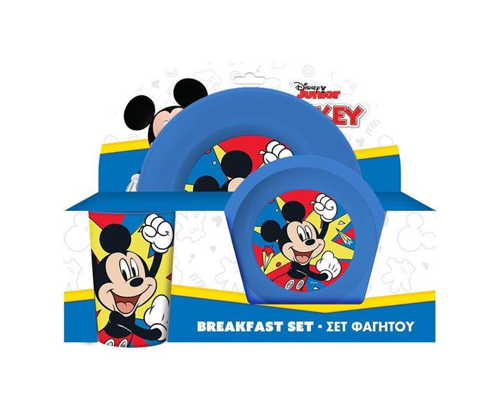 Σετ Πρωινού 3τεμ. Mickey Mouse 563781