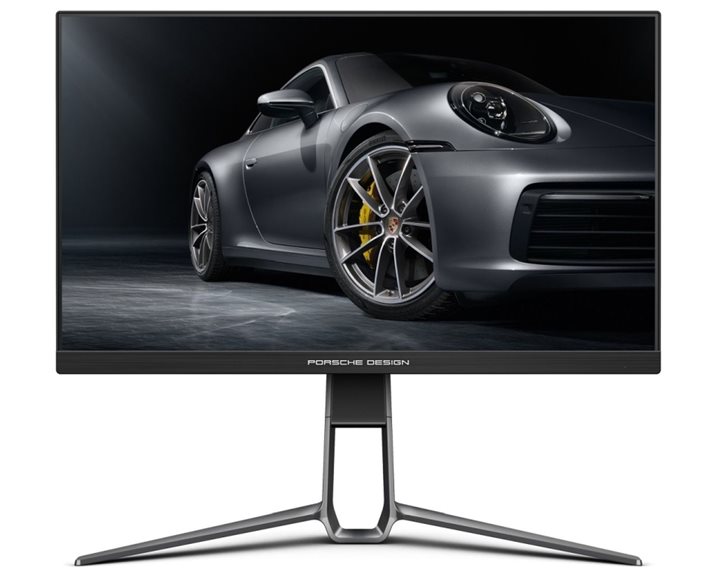 AOC Porsche PD27S LED display 68.6 cm (27") 2560 x 1440 pixels Quad HD LCD Black, Grey PD27S