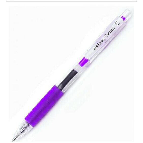 Στυλό Faber - Castell Fast Gel 0.7mm Μωβ