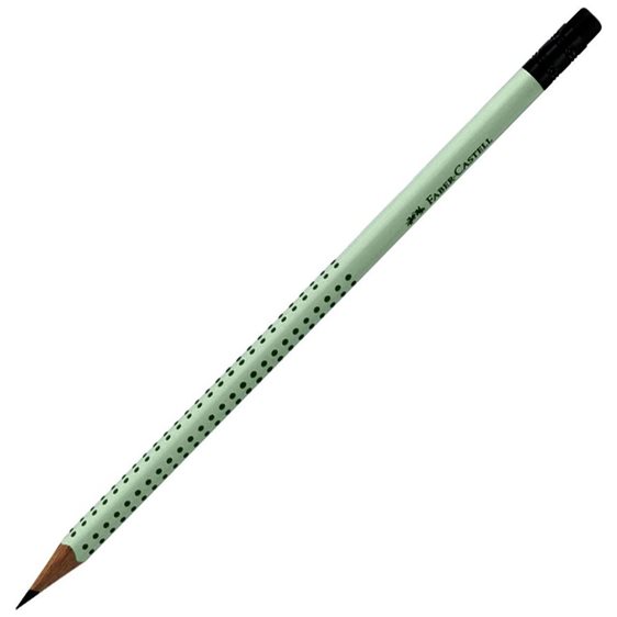 Μολύβι Με Γόμα Faber-Castell Grip 2001 HB Olive 100-156-096