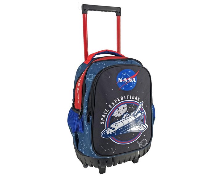 Τσάντα Τρόλλευ Must 34x20x44cm 3 Θήκες NASA Space Expeditions
